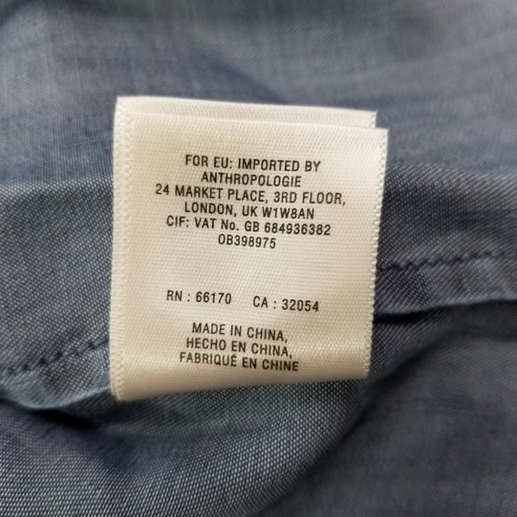 Anthropologie Holding Horses Top Embroidered Small - Picture 7 of 8